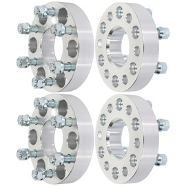 OCPTY 4PCS 6x120 to 6x120 Wheel Spacers 1.25 inch 14x1.5 Studs 66.9mm Hub Bore Forged Wheel Spacers 6 Lug fit for 9-4X for Acadia for Blazer for Canyon for Colorado for SRX