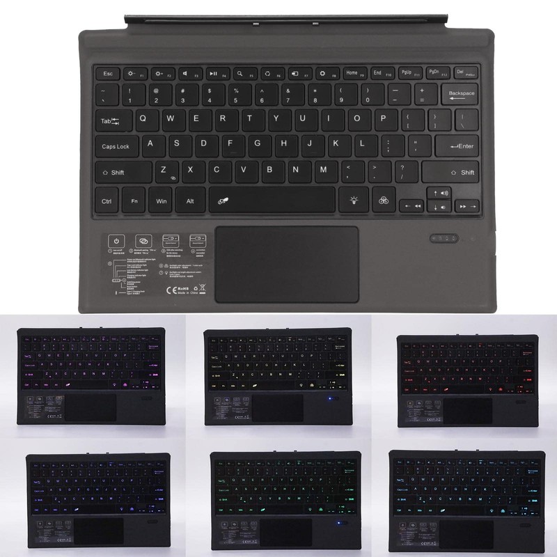 Pomya Funda con Teclado, para Teclado de Tableta Go 3