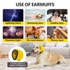JOHNBOLIN Dog Ear Muffs & No Shake Ear Wrap for