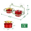 Window Hummingbird Feeder, Small Hummingbird Feeder for Outdoors with Strong