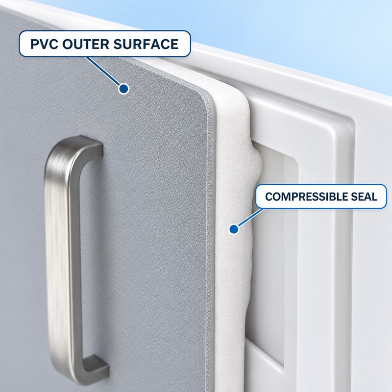 12.2 x 6.1 Inch Wide Mouth Pool Skimmer Winter Cover