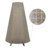 Chiminea Covers Waterproof Dust Prevention 210D Oxford Cloth Patio Chiminea