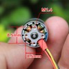 4 Pcs 1104 Micro Brushless Motor 4300kv Compatible with 1S-3S