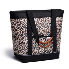 TIIOCTI Cooler Bags Insulated Leak Proof - Large Reusable Grocery Tote for Women - Ideal for Breastmilk Storage, Keeping Food and Drinks Cold or Hot - Perfect for Delivery, Travel, and Picnics