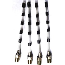 BIAOMEI Ruber Rotate Tube Pipe for High Pressure car Interior Spraying Cleaning Gun Class z-010 and Blow Out Tool z-014 Maintenance Rebuild Kit(4pcs/lot