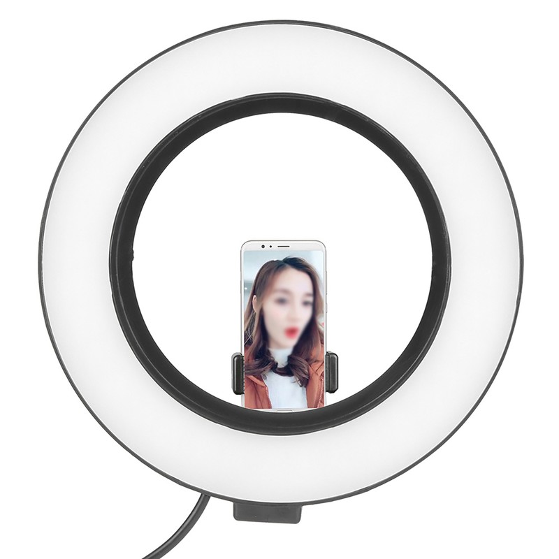 6inch Photography Dimmable LED Video Live Studio Camera Ring Light