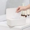tegongse Wipes Holder with Lid, Wet Wipe Dispenser, Tissue Box