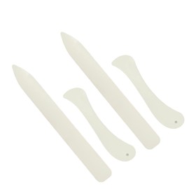 IUHRIE Pack of 4 folding bone, folding board for paper, folding machine, bone, folding machine, book binder set, folding pen, book binding, book binding tool, cutting, folding aid