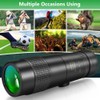 Home Safety Zoom Monocular for Adults, 10-30x40 Monocular Telescope with