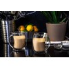 JoyJolt Caleo Collection Double Wall Insulated Glass Coffee Cups (Set