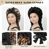 Kids Long Hair Bonnet for Sleeping - Double Layer Girls