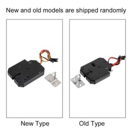 DC 12V Electric Lock with Carbon Steel, DIY Painting Kits, Self Elastic Design for Door Access Control System, Strong and Safe to Use for Delivery Lockers