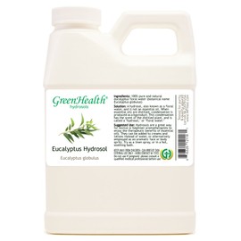 Eucalyptus Hydrosol (Floral Water) - 16 fl oz Plastic Jug w/Cap - 100% Pure (NOT Oil)