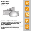GATEMATE® Left Hand Padlock Protector | Galvanized Steel | High-Security
