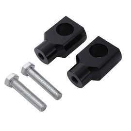 Steering Wheel Riser 1 inch (25.4 mm) 1 inch Harley Magna Shadow Vulcan Dragster Steed etc. Motorcycle General Purpose Custom Parts (Black)