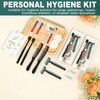 12 Sets Personal Hygiene Kit Bulk, Disposable Toothbrushes with Toothpaste,