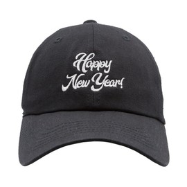 Nissi Happy New Year Dad Hat (Black)