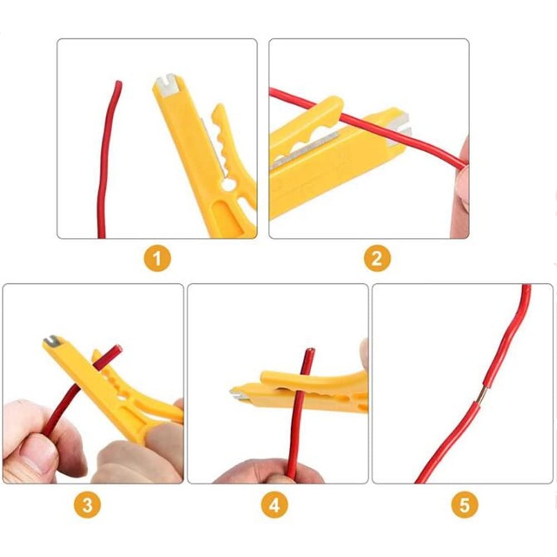 Mini Wire Stripper 3 Pack Network Wire Stripper Punch Down