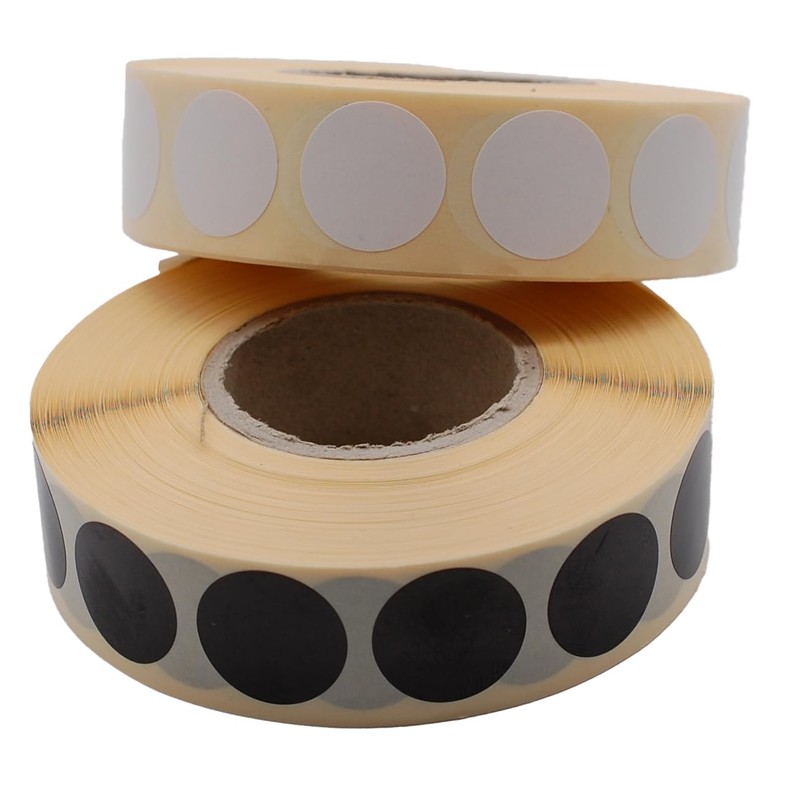 Flachberg Shooting Plasters for Targets 20 mm Black / White