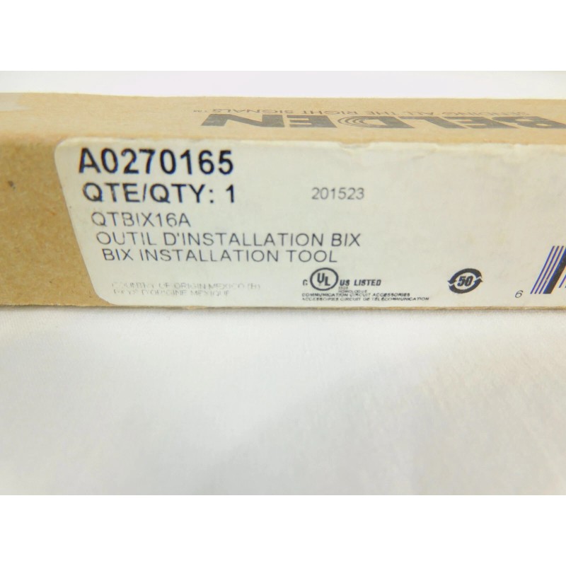 Belden GigaBIX and BIX Connecting Tool Assembly Belden A0270165