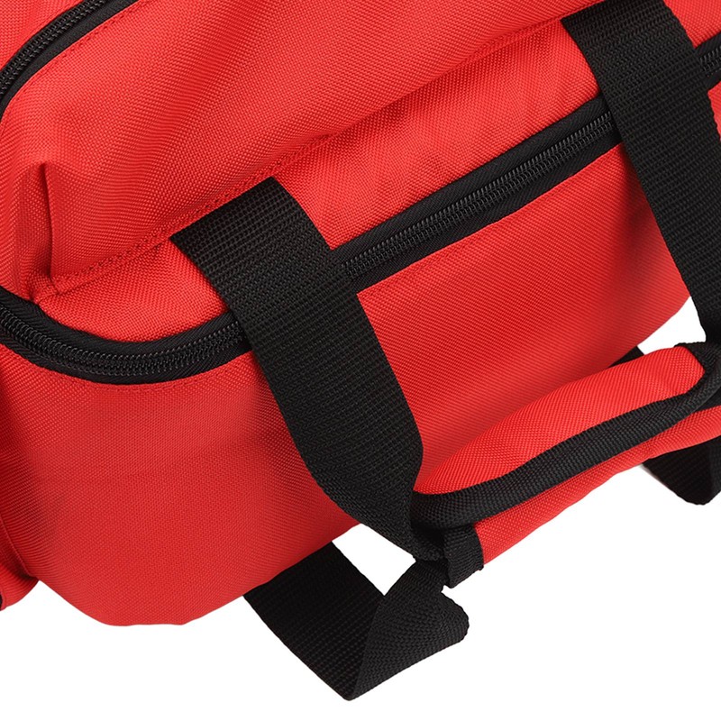 Red Firefighter Bag Large Capacity First Responder Bag Durable Emergency