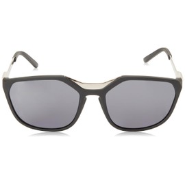 ALPINA Unisex Fleek Sunglasses, Black-silver matt, Unit size