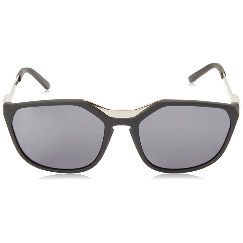 ALPINA Unisex Fleek Sunglasses, Black-silver matt, Unit size