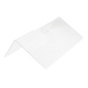 2Pcs Clear Floating Shelf Acrylic Fine Surface Delicate Modern Transparent