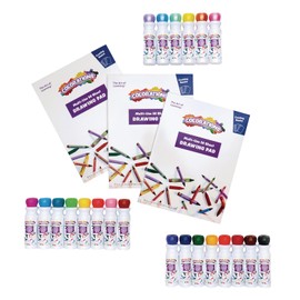 Dab Markers with Drawing Pads Included, 22 Dab Markers & 3 Drawing Pads, Everything a Young Artists Needs to Start Art, Easy to Grip & use, dot Markers, dot or Drag, Join The dots Art, Toddler Art