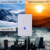 KCMYTONER 4 Set Wireless Smart Doorbell 433mhz Doorbell Best Long