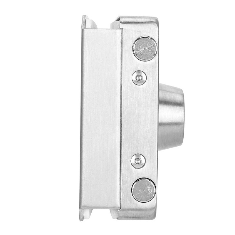 Glass Door Latch, Home Security Stainless Glass Door Lock No