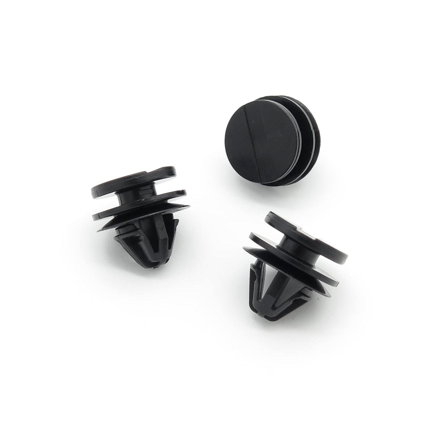 VVO Fasteners- Black Plastic Side Body Moulding Strip Trim Clips for ...