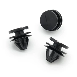 VVO Fasteners- Black Plastic Side Body Moulding Strip Trim Clips for Land Rover Discovery, Range Rover Sport, (Pack of 10)
