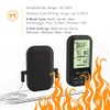 Outset Grill Thermometer, Digital Wireless BBQ Thermometer, Dual Probe