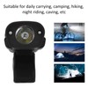 Bike Headlight Aluminum Alloy 5 Levels Black Front Bike Lights