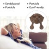Sandalwood Face Massage Comb Tiger Shape Nose Shaper Protable Wooden