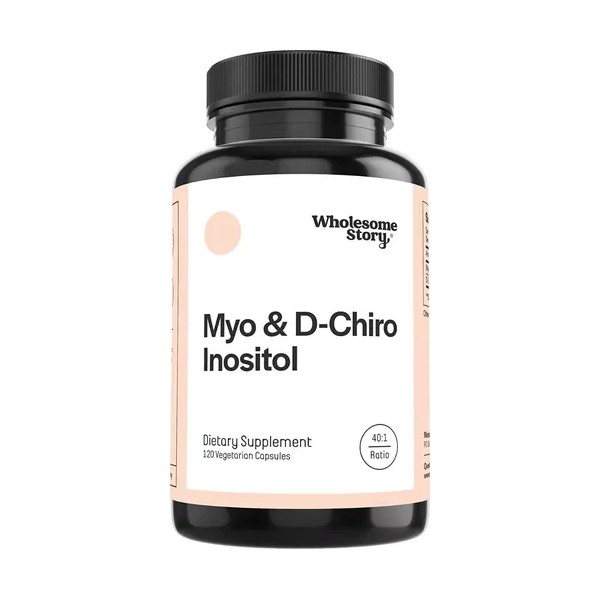 Suplemento en cápsulas Wholesome Story Myo & D-Chiro Inositol mioinositol