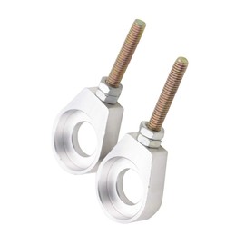 GOOFIT 15mm Performance Chain Adjuster Set Replacement For Dirt Bike Silver