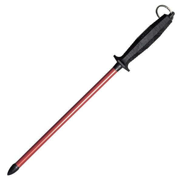 Westmark Fusil à aiguiser, longueur: 50,6 cm, rubis fritté/plastique, Sieger-Long-Life, rouge/noir, 19722260