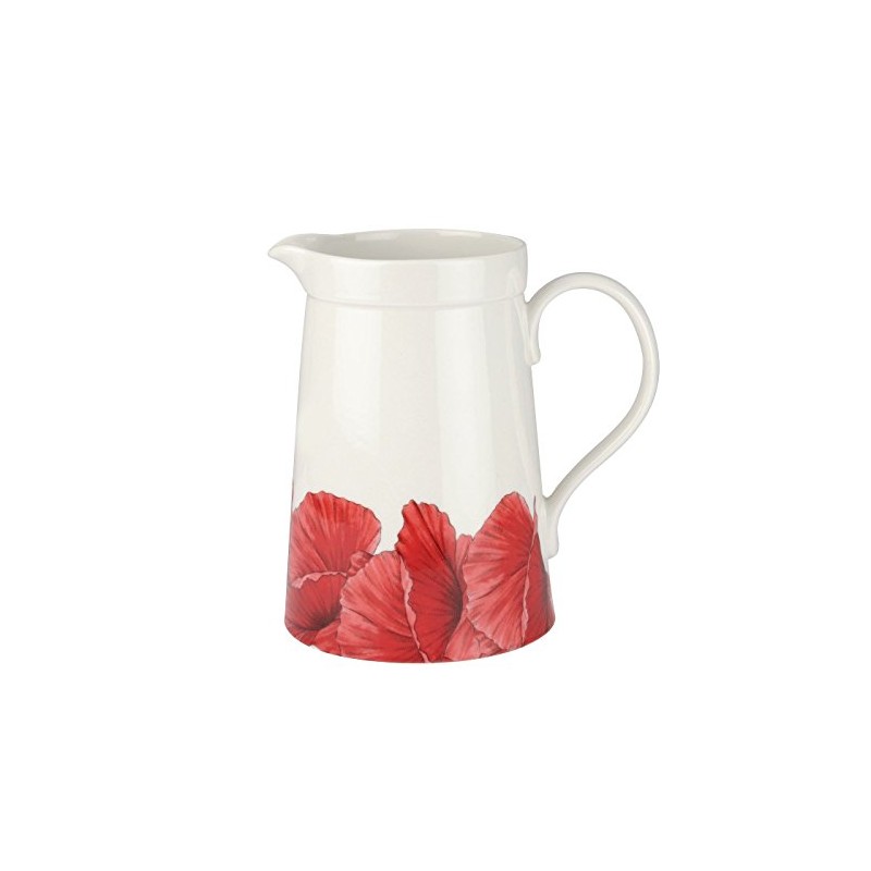 Portmeirion 628120 Botanic Blooms Beverage Jug, Earthenware, Multicolor