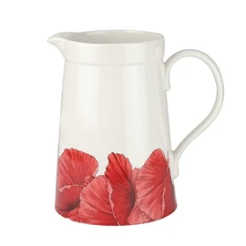Portmeirion 628120 Botanic Blooms Beverage Jug, Earthenware, Multicolor