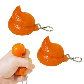 2Pc Mini Squishy Poo Toys Fake Poop Stress Ball Sensory Toy Funny Poo Joke Gifts for Kids&Adult,Poo Fidget Toy Finger Prank Toy,Stocking Filler for Teenage Boys Girls Birthday Joke Prank Toy Xmas Gift