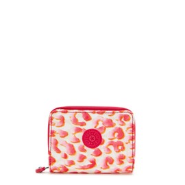 Kipling MONEY LOVE Medium Wallet, Latin Cheetah (Red)