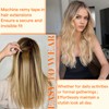 Full Shine Invisible Tape in Hair Extensions Human Hair Color