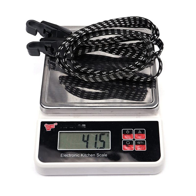 2 Pcs Bike Bungee Cords 3 in 1 Strap Rope