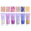 6 Color Sequins Glitter Body Gel 50ml Glitter Liquid Festival