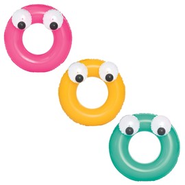 Bestway Big Eyes 61cm Floating Ring, Sorted