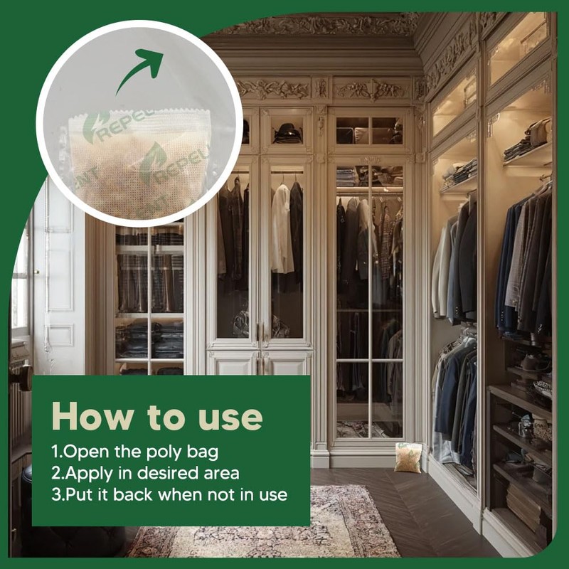 CLVDOFSS Pest Control Pouches, Deer Repellent Outdoor, Pest Control Pouches,