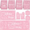 Culudea Pink Kitchen Accessories Set 10 Piece - Cute Baking