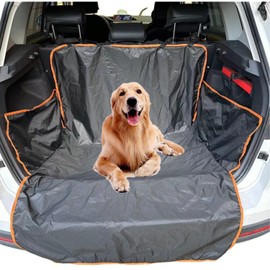 1PC Dog Mat Pet Car Mat Rear Seats Isolation Seat Large Dog Anti Dirt Seat Cushion，Nonslip Hammock for Car, Waterproof Scratchproof Rear Seat Cover Against Dirt, Fur, W/Side Flaps